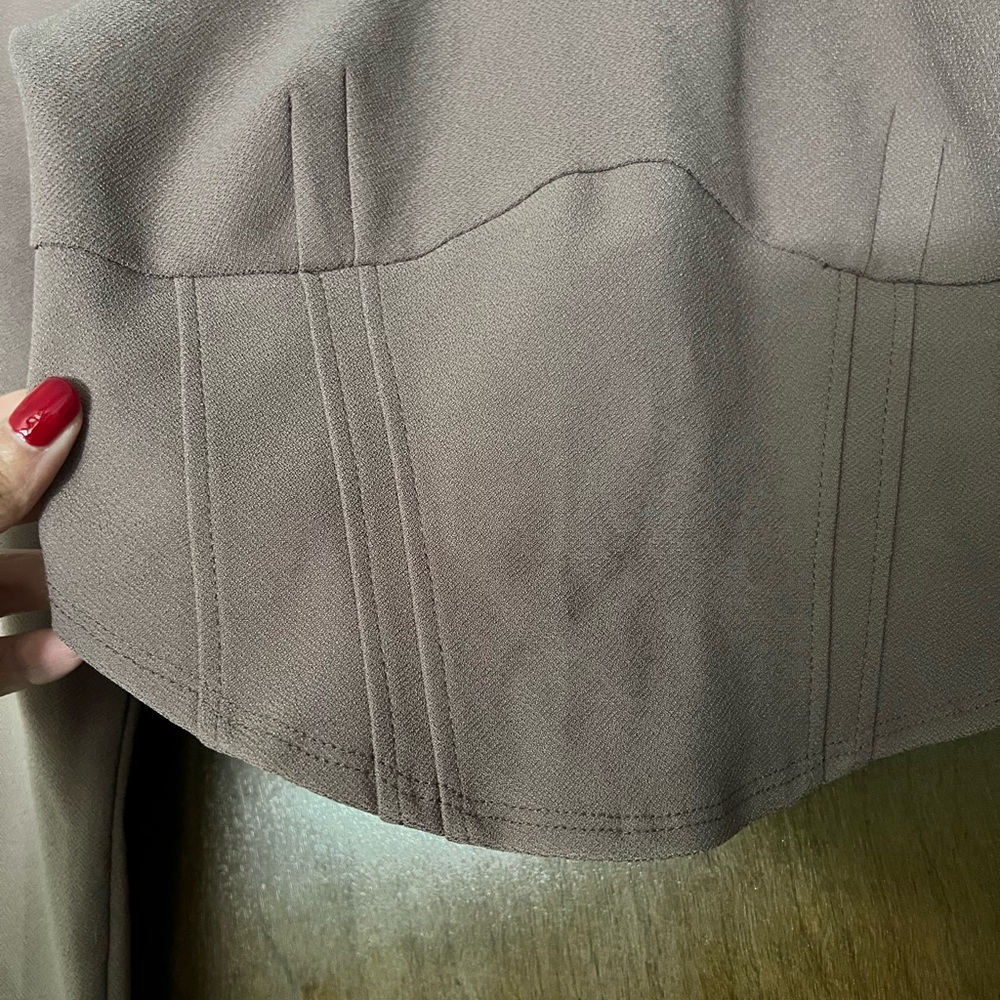 Abercrombie & Fitch Mauve Long Sleeve Top - Picture 3 of 6
